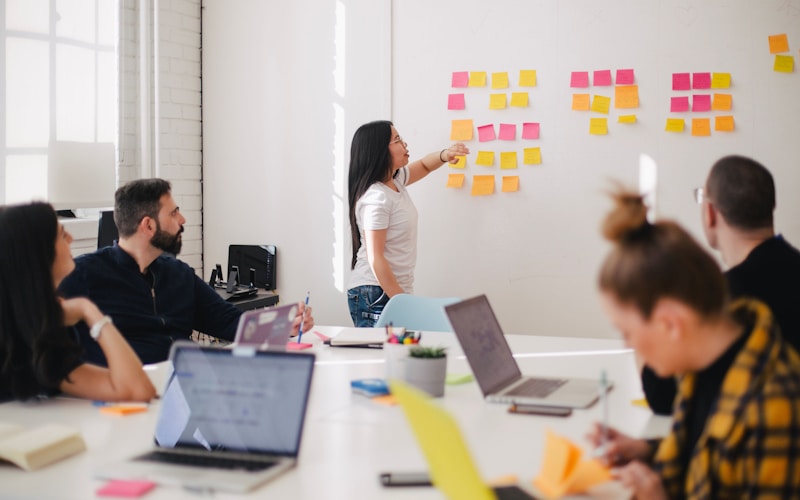 Business strategy planning session
