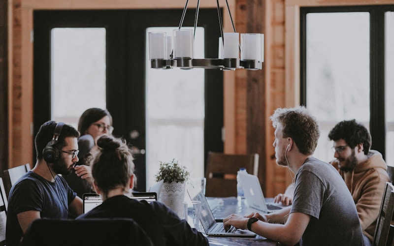 Professionals joined in collaborative relationship